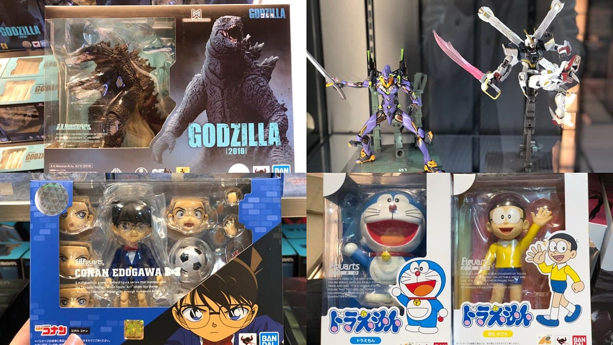 玩具控快衝！「萬代玩具展」免費入場，必拍哥吉拉、七龍珠、柯南