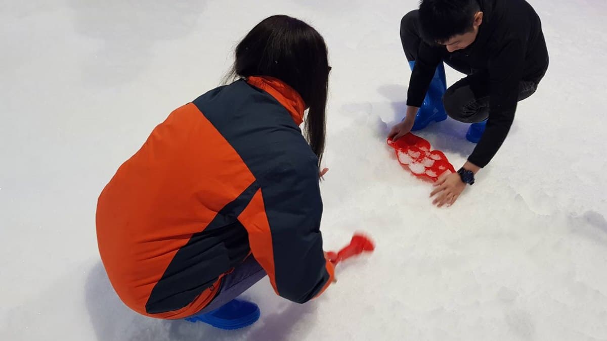 衝台中玩雪囉！全台獨家500坪「冰雪樂園」這一天入園門票省401元