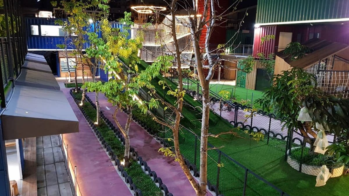 好想去台南啊！連假衝640坪「貨櫃公園」溜小孩、拍美照了