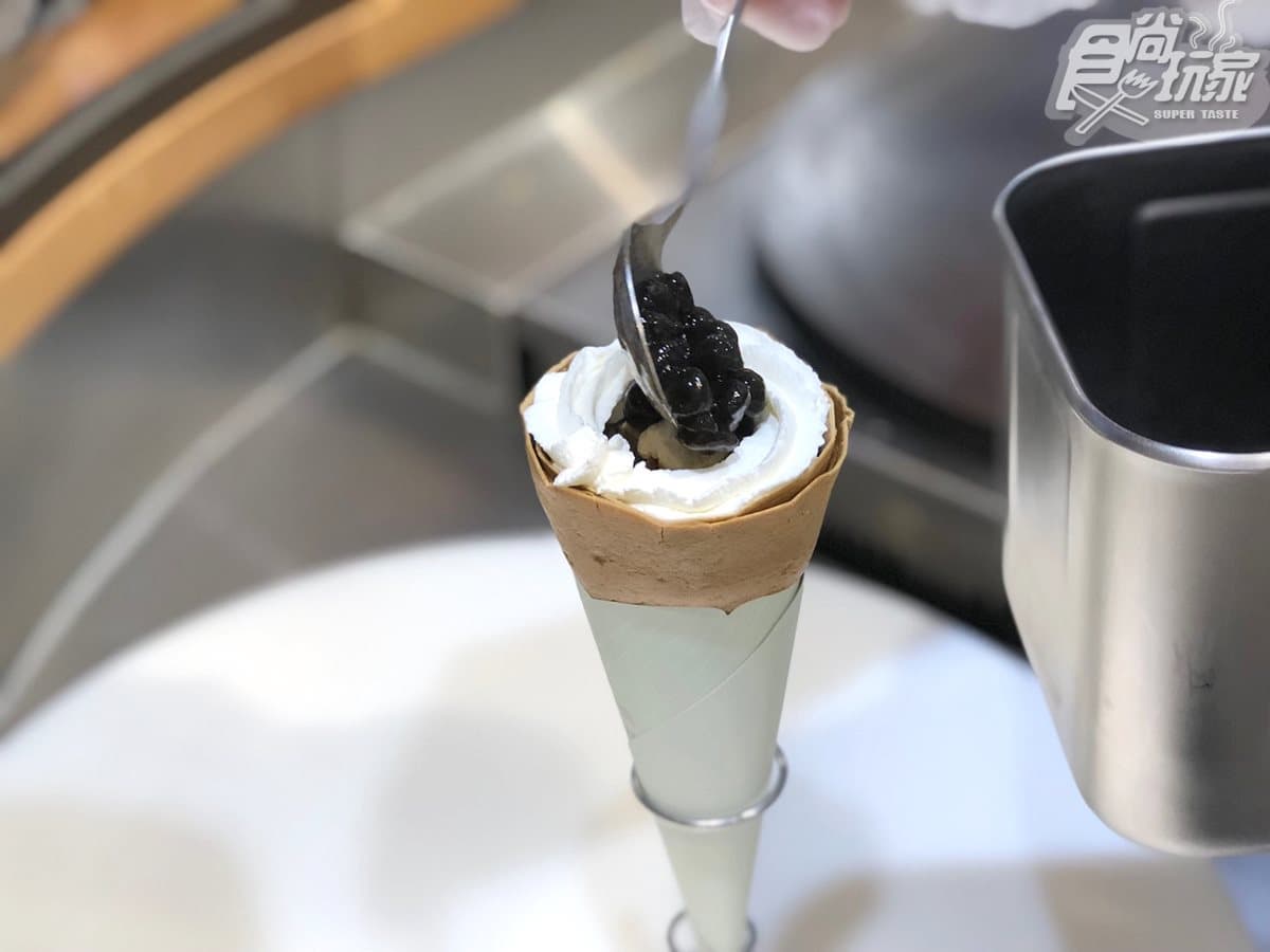 黑糖珍珠必吃！超夯可麗餅推「台灣珍奶口味」，加吃「珍珠海鹽冰」