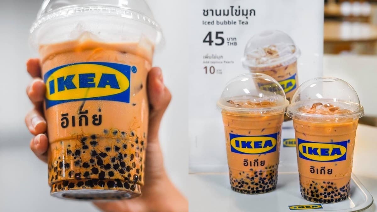 IKEA竟然也賣「珍珠奶茶」！超濃泰奶＋滿滿珍珠只要45元