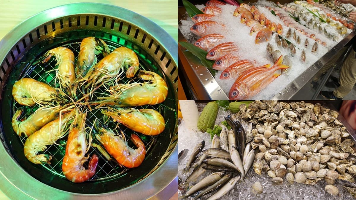 「LED流水道泰國蝦」在宜蘭！生鮮燒烤＋鴛鴦鍋通通吃到飽