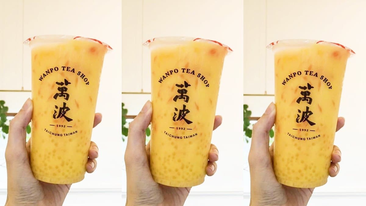 芒果新飲料！萬波島嶼限定「楊枝甘露」，古早味芋圓「免費加」