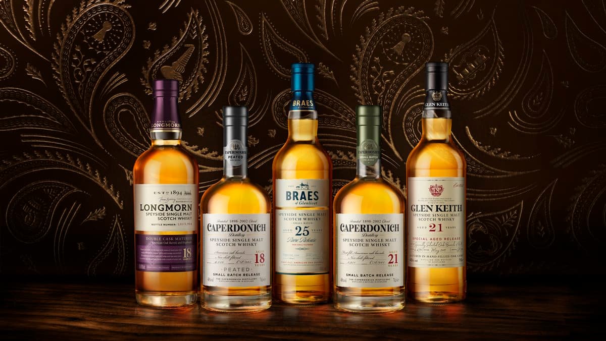 首次曝光！Chivas Brothers全新15款威士忌「秘密斯貝塞」系列，免稅通路限定