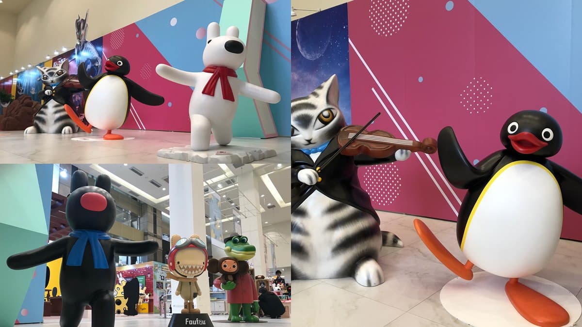 6米巨型「Pingu」氣球在新竹！暑假超萌特展，加碼玩密室逃脫