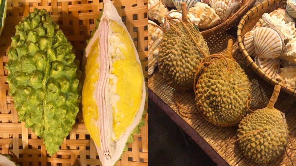 快收超夯「榴槤零錢包」!泰國最新伴手禮,網稱:光看就有味道