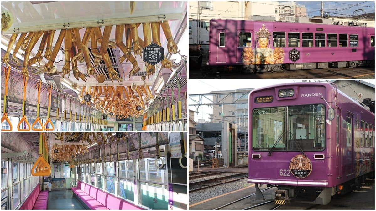 千手垂降、群魔登車！京都妖怪、觀音列車齊開，網嚇：「會被超渡吧」