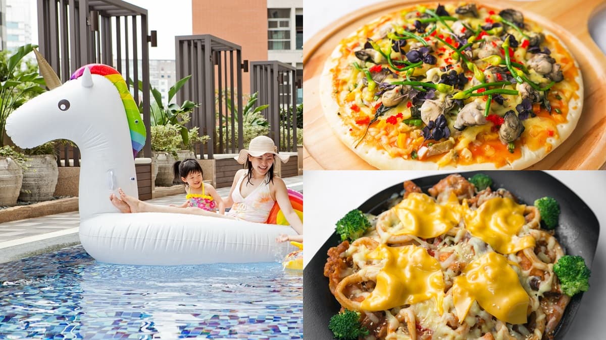 超狂「雙拼」玩法!吃到飽Buffet+泳池、健身房一千元有找