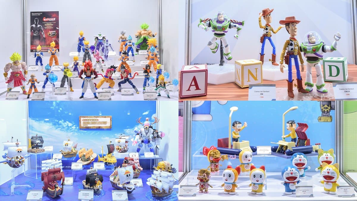 萬代玩具新「鋼彈組裝模型特展」，搶拍「鋼彈模型牆」＋抽折扣券