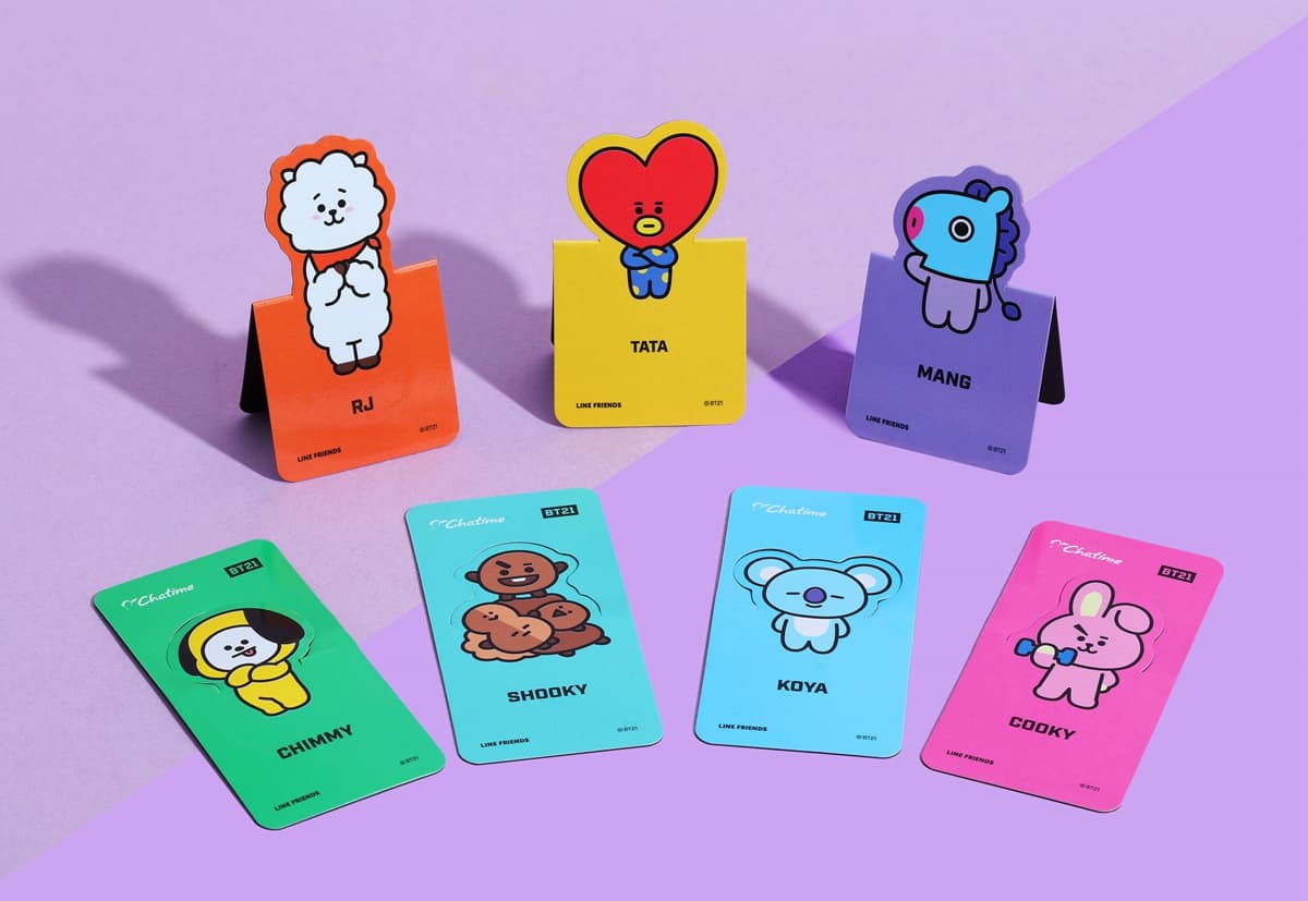 「BT21」的粉絲們注意了！來這裡買飲料，1點就能換飲料袋、書籤磁鐵