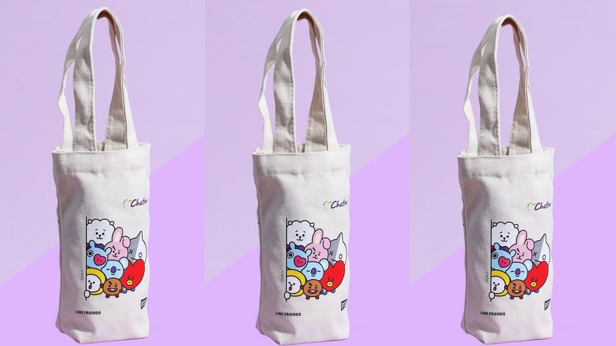 「BT21」的粉絲們注意了！來這裡買飲料，1點就能換飲料袋、書籤磁鐵