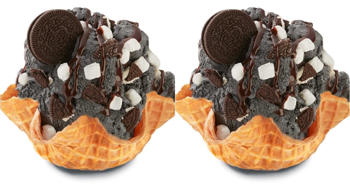 49天抽「買一送一」！COLD STONE新「巧克黑皇后」有Hershey's醬、OREO餅乾