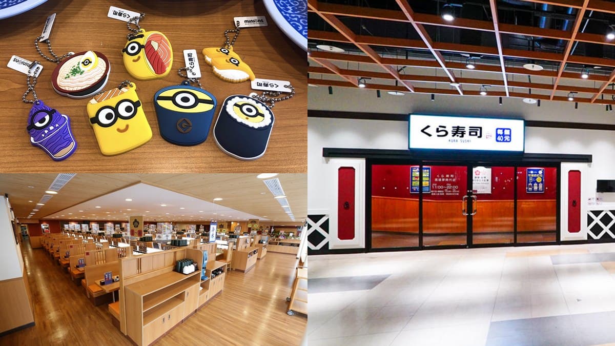 壽司迷快筆記！「藏壽司」新點開在信義區，加碼蒐集「小小兵」全系列
