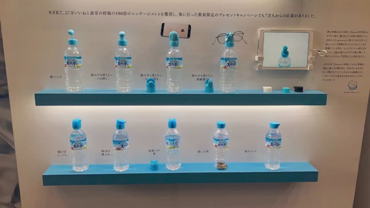 全部都想敗！「貓咪瓶蓋」變實用：放眼鏡、存錢、夾手機、還能用肉球按摩