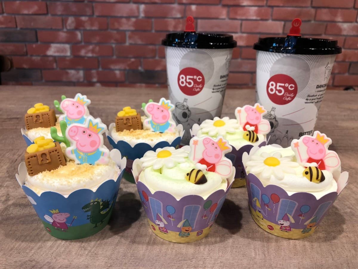 豆花迷預備備！85度C「豆花飲料」連4天第2杯半價，加碼佩佩豬蛋糕