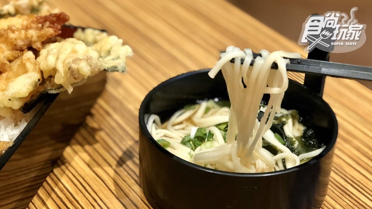 【新開店】這碗丼飯CP值好高！烤鰻魚、氷見烏龍麵、炸天婦羅三拼，還有折扣不到350元