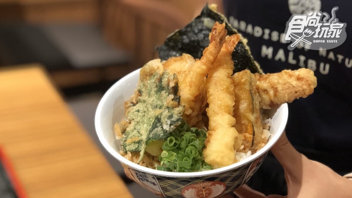【新開店】這碗丼飯CP值好高！烤鰻魚、氷見烏龍麵、炸天婦羅三拼，還有折扣不到350元
