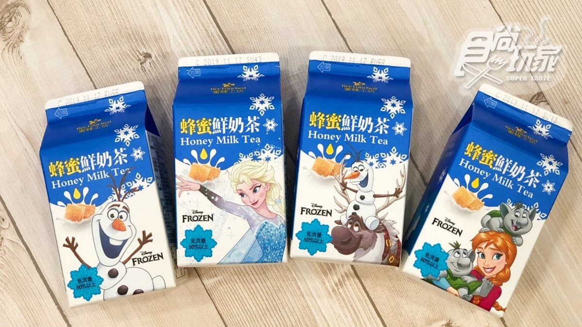 真的超可愛！超商推「冰雪奇緣蜂蜜奶茶」+「Hello Kitty陶瓷保溫杯」