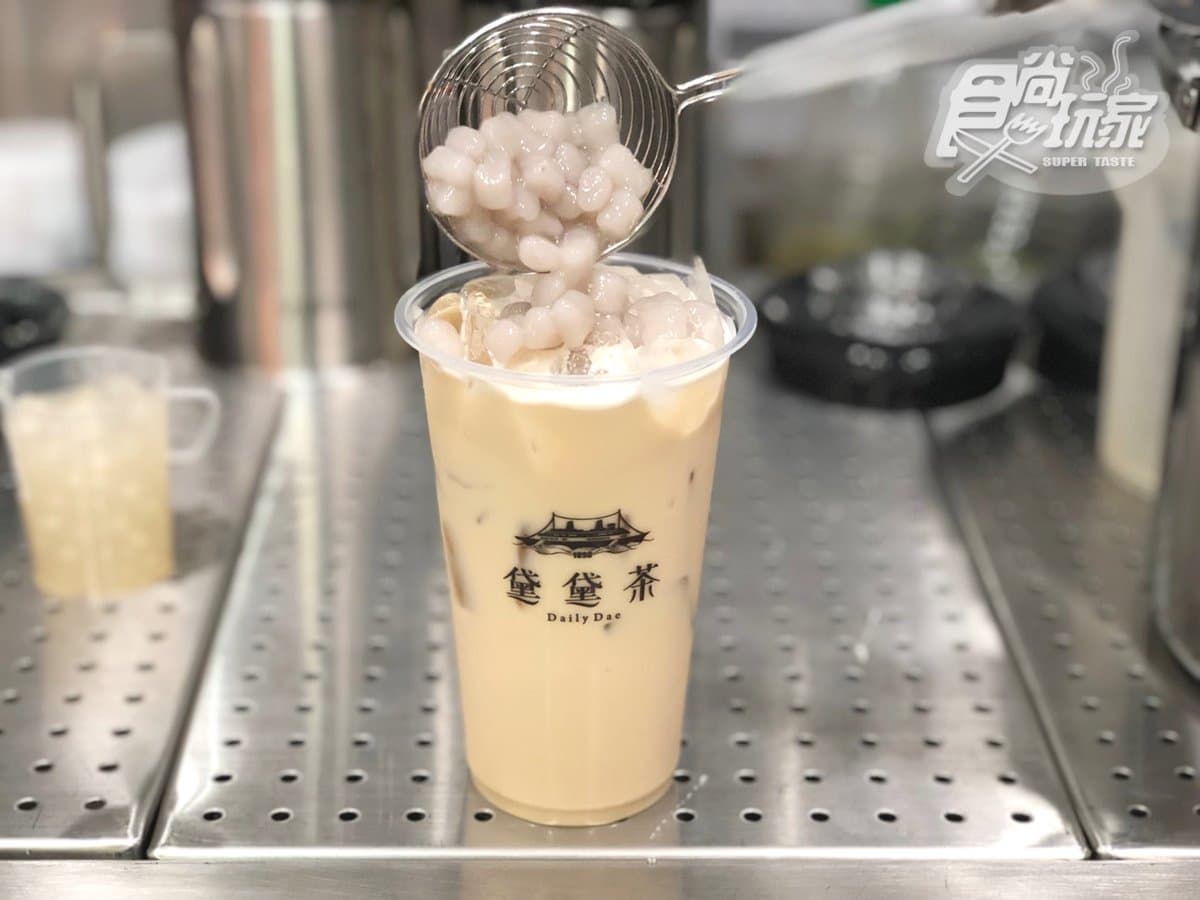 +1元多一杯！「黛黛茶」人氣手搖飲北上，搶先喝「芋圓珍珠奶茶」