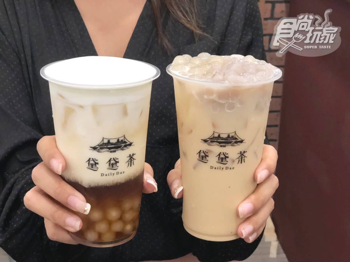 +1元多一杯！「黛黛茶」人氣手搖飲北上，搶先喝「芋圓珍珠奶茶」