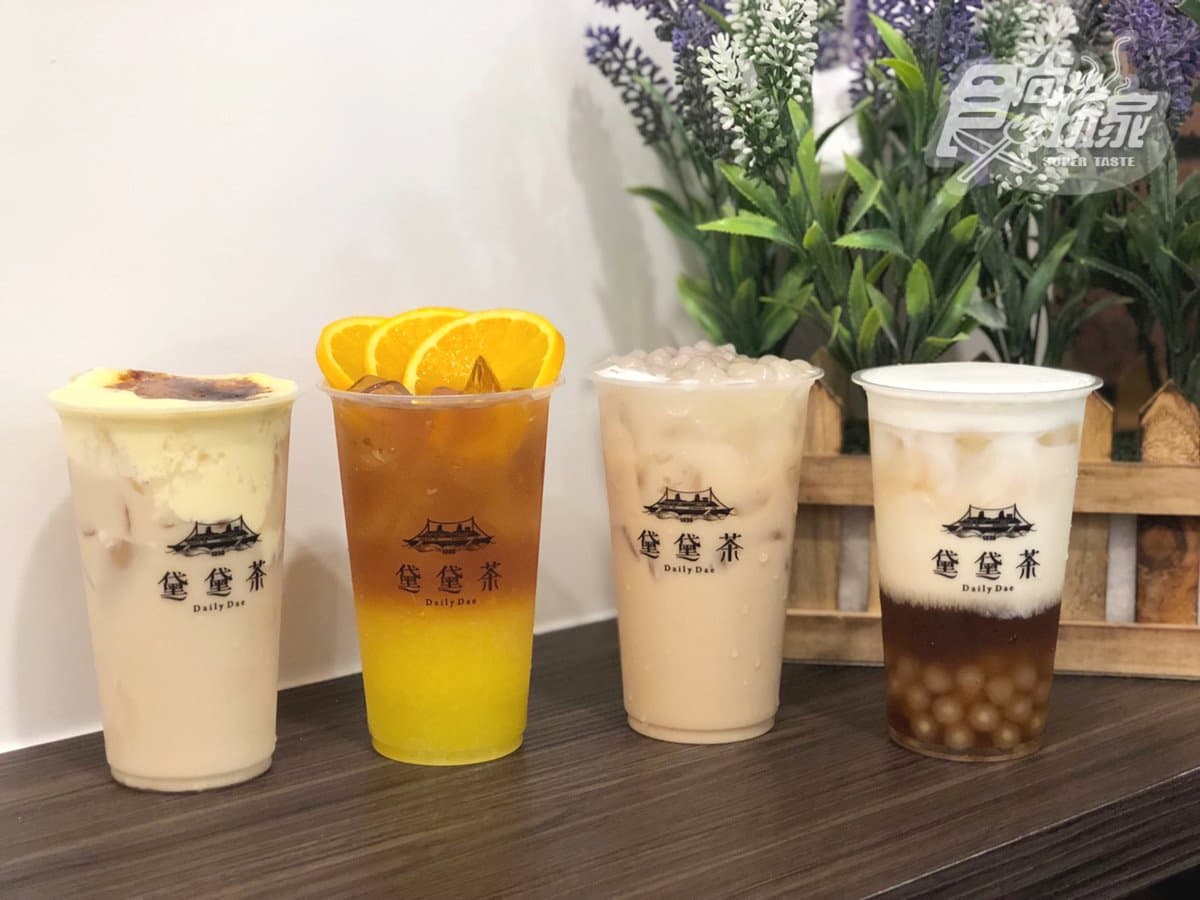 +1元多一杯！「黛黛茶」人氣手搖飲北上，搶先喝「芋圓珍珠奶茶」