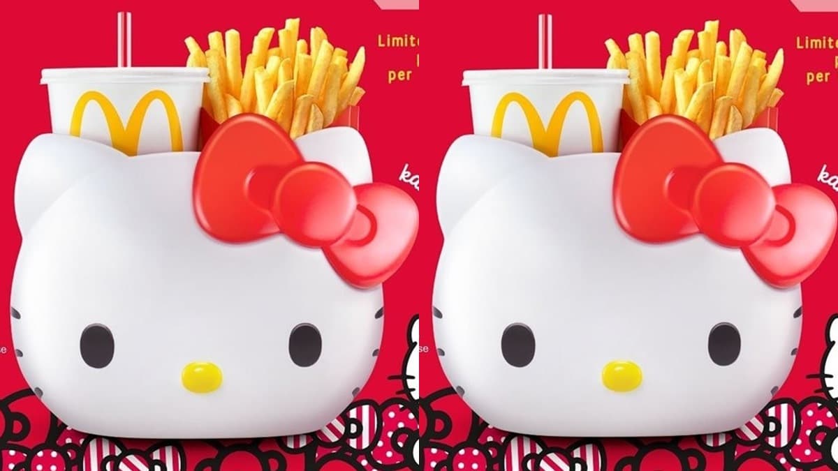 太欠收了！麥當勞再推「Hello Kitty萬用置物籃」，貓迷抓狂：「好想要」！