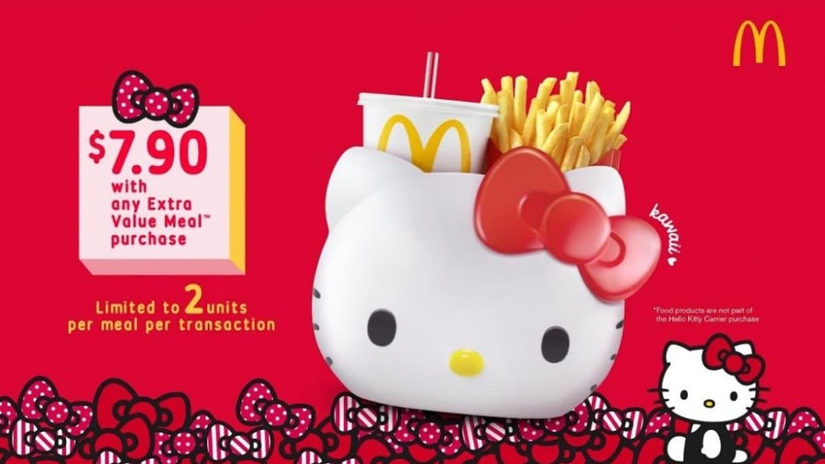 太欠收了!麥當勞再推「Hello Kitty萬用置物籃」,貓迷抓狂:「好想要」! 太欠收了!麥當勞再推「Hello Kitty萬用置物籃」,貓迷抓狂:「好想要」!