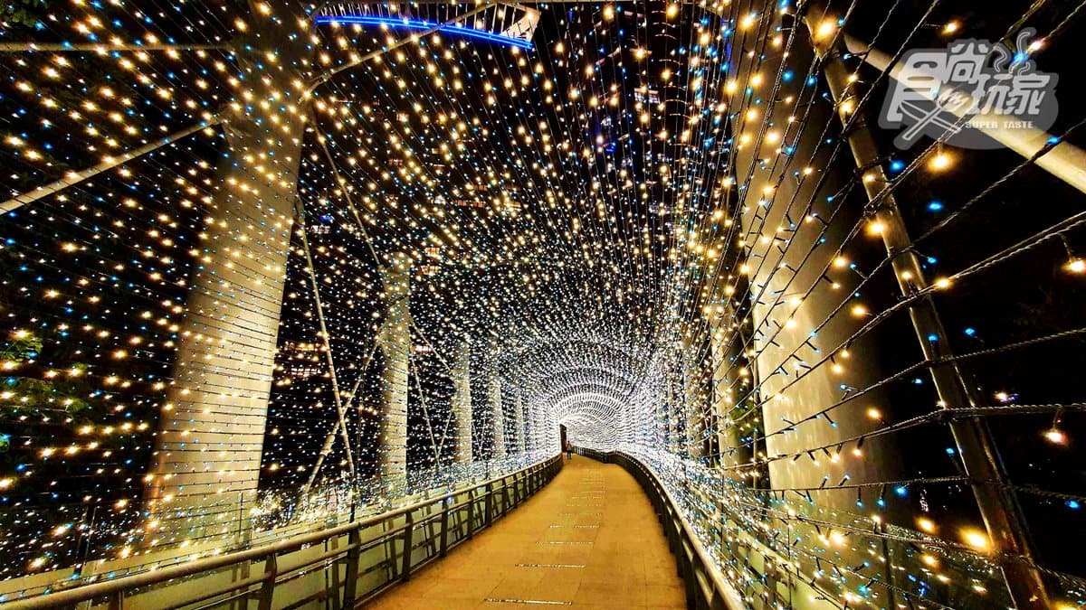 新北耶誕「8座夢幻天橋」你蒐集到幾個?最美是紫色蒲公英光廊 新北耶誕「8座夢幻天橋」你蒐集到幾個?最美是紫色蒲公英光廊