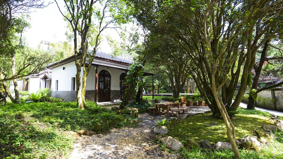 【新開店】衝北市最美祕境！cama café「豆留森林」600坪日式老宅，帽子拿鐵必喝