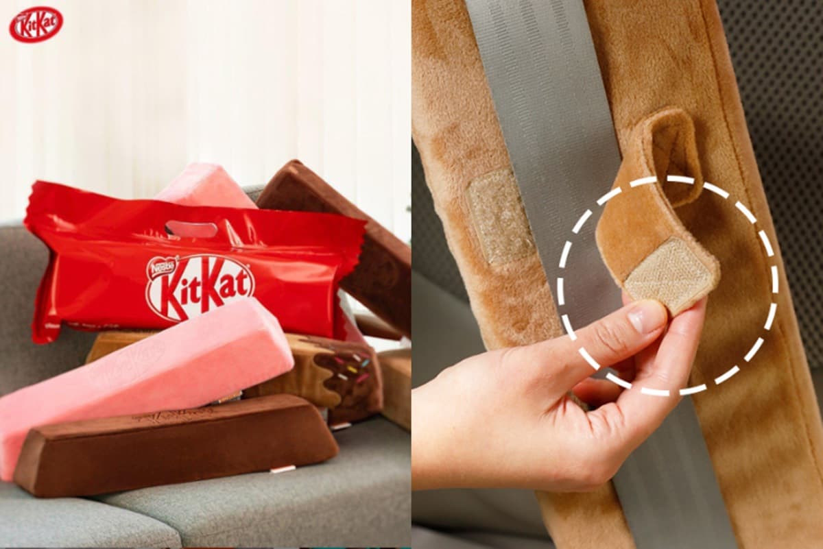耶誕禮就送這個!KitKat巧克力放大變抱枕,一整晚香甜 耶誕禮就送這個!KitKat巧克力放大變抱枕,一整晚香甜