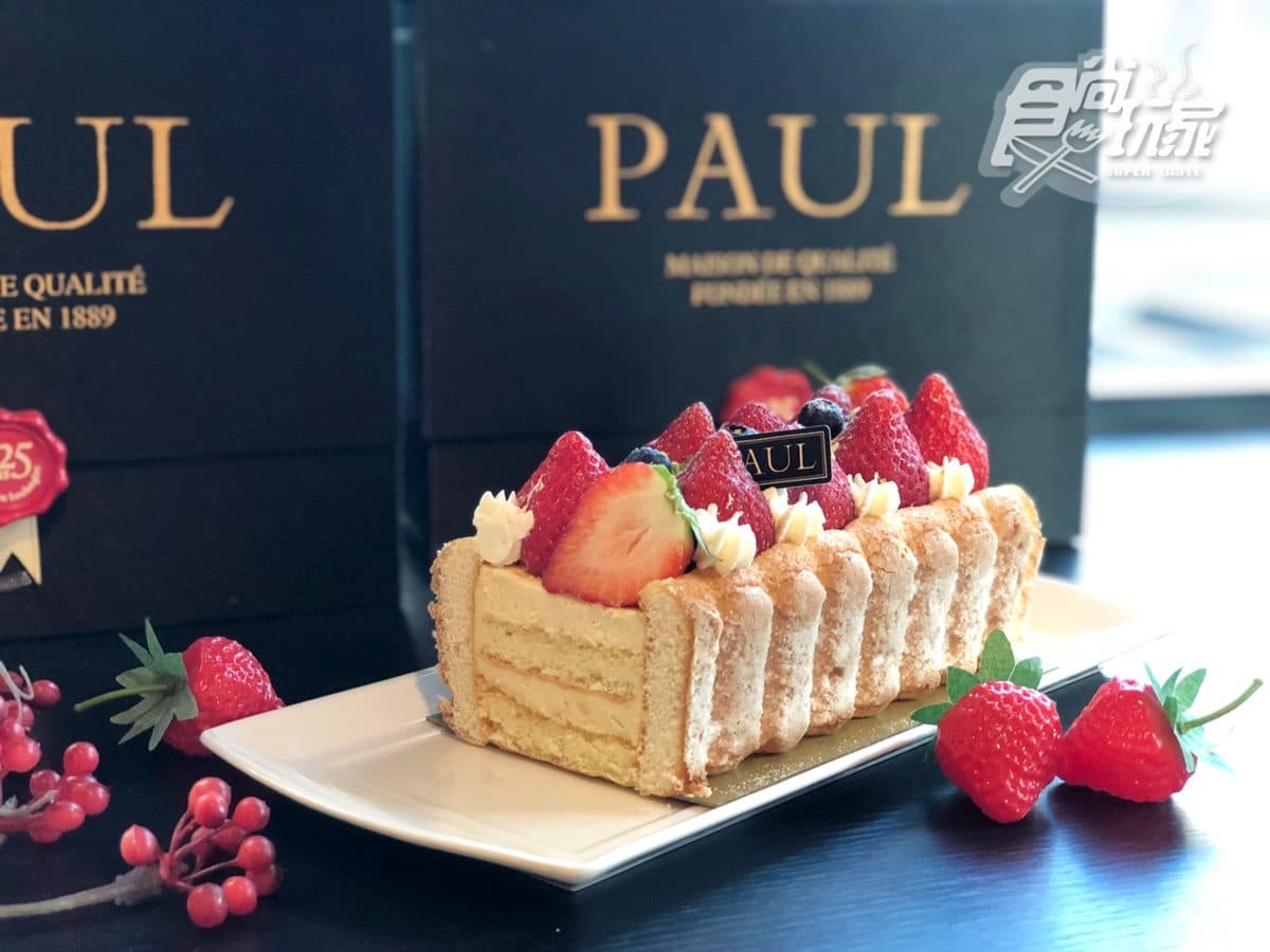 限量300條!PAUL耶誕限定「草莓樹幹蛋糕」,加碼耶誕限定麵包 限量300條!PAUL耶誕限定「草莓樹幹蛋糕」,加碼耶誕限定麵包