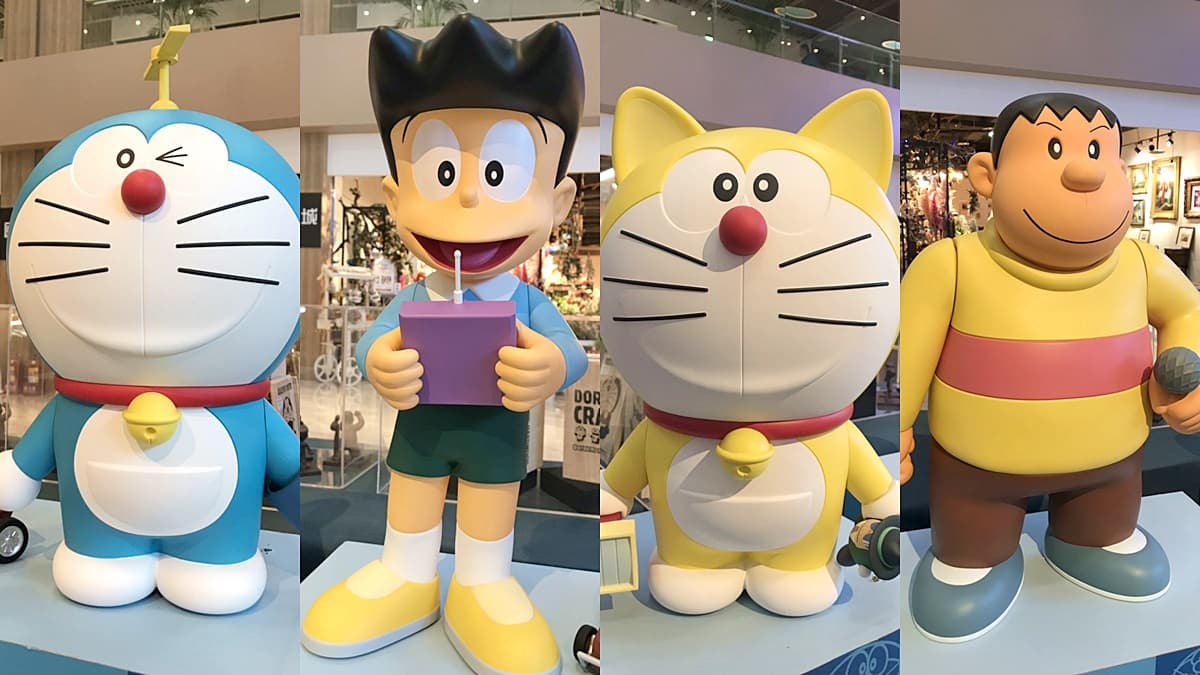 全台最萌「哆啦A夢」特展！超大型胖虎、小夫可拍，還有超少見「黃色哆啦A夢」