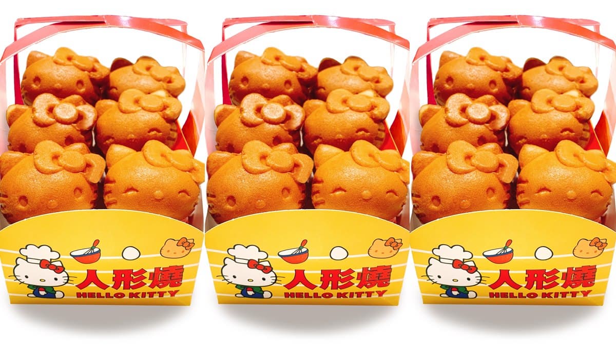 貓頭人形燒超萌！HELLO KITTY快閃店進板橋，搶買迷你捲心酥、造型棒棒糖