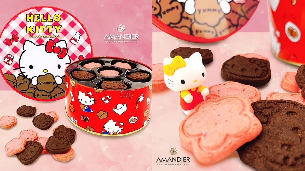貓頭人形燒超萌！HELLO KITTY快閃店進板橋，搶買迷你捲心酥、造型棒棒糖