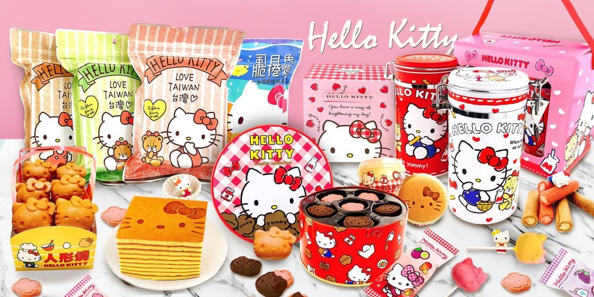 貓頭人形燒超萌！HELLO KITTY快閃店進板橋，搶買迷你捲心酥、造型棒棒糖