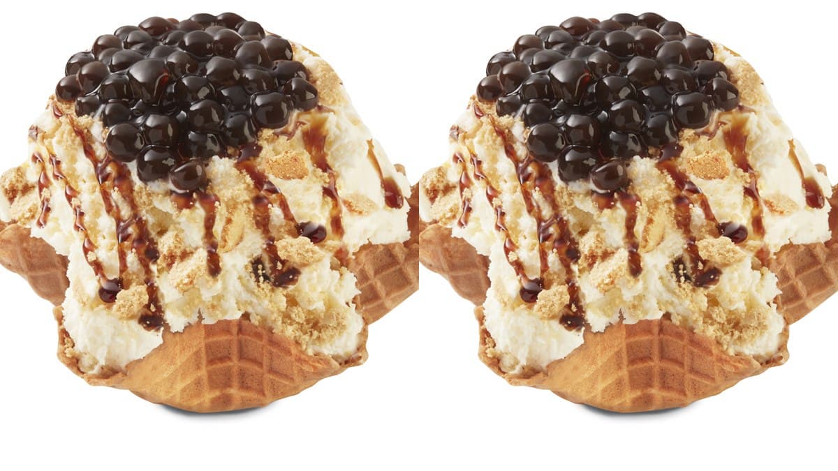珍珠控要吃！COLD STONE最強聯名「珍煮丹黑糖珍珠牛奶冰」，加碼第2杯50元