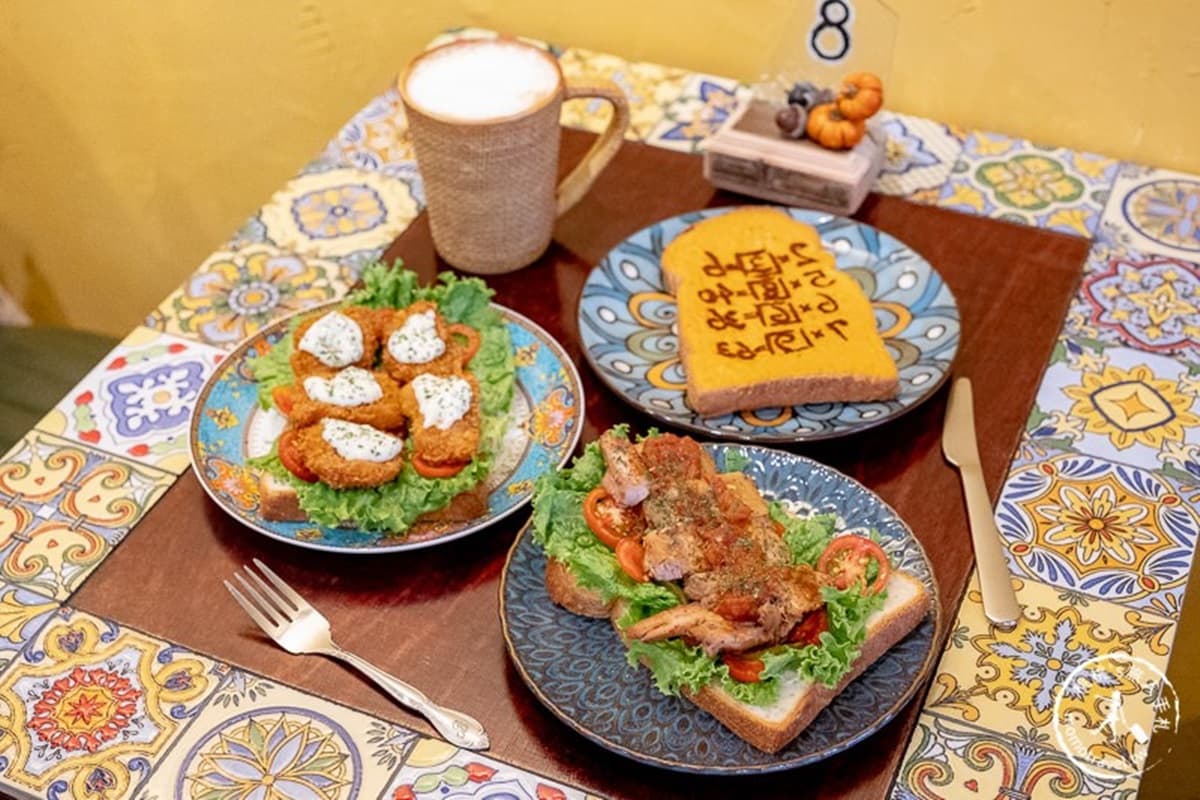 【新開店】IG瘋傳「泰奶記憶吐司」在這！台中老宅早午餐「人家是女生」濃濃復古美