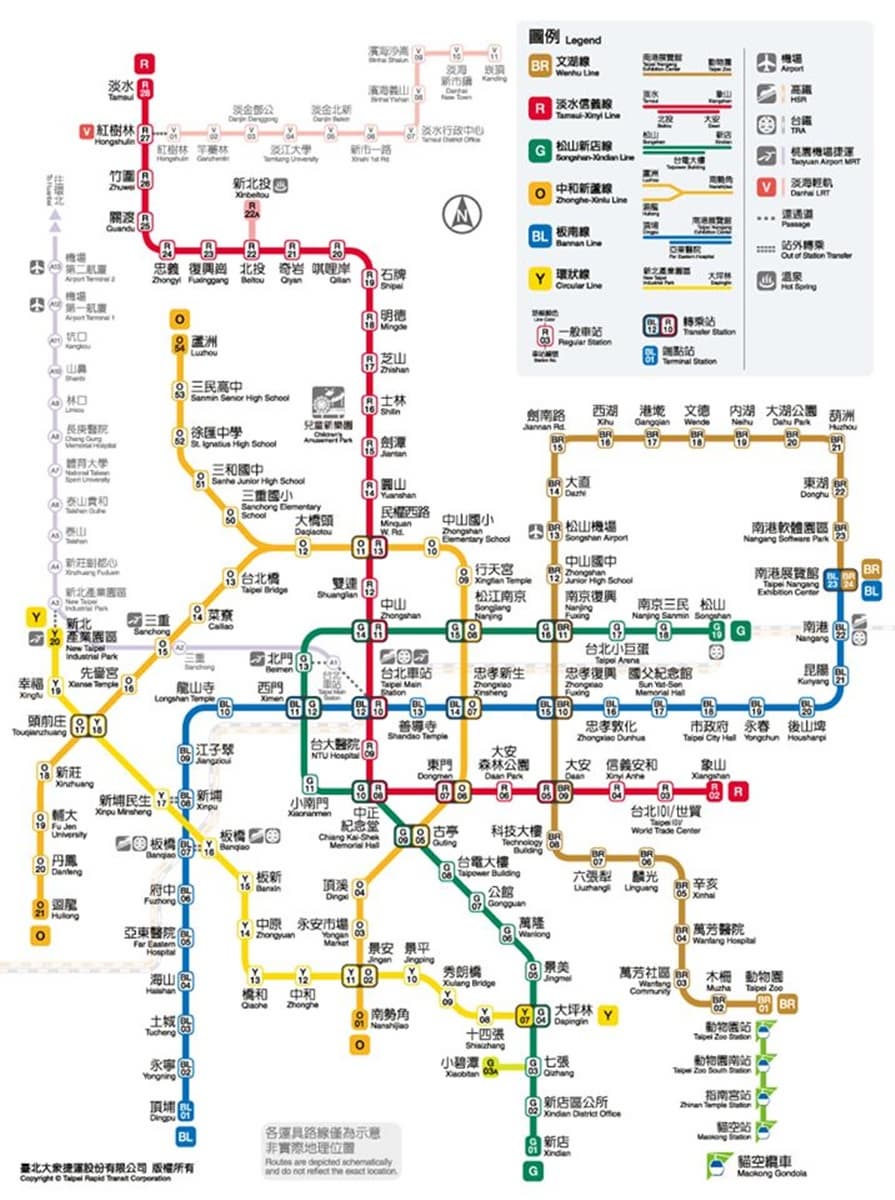 環狀線「最威Y線」曝光！「2020最美捷運路線圖」開放載，還有745個機車位免費停