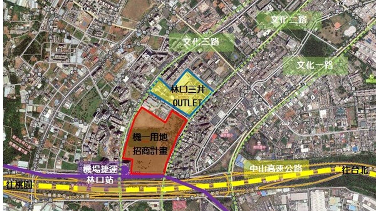 林口人不用出城惹！緊鄰三井OUTLET將建新園區，近萬坪商場讓你逛好逛滿