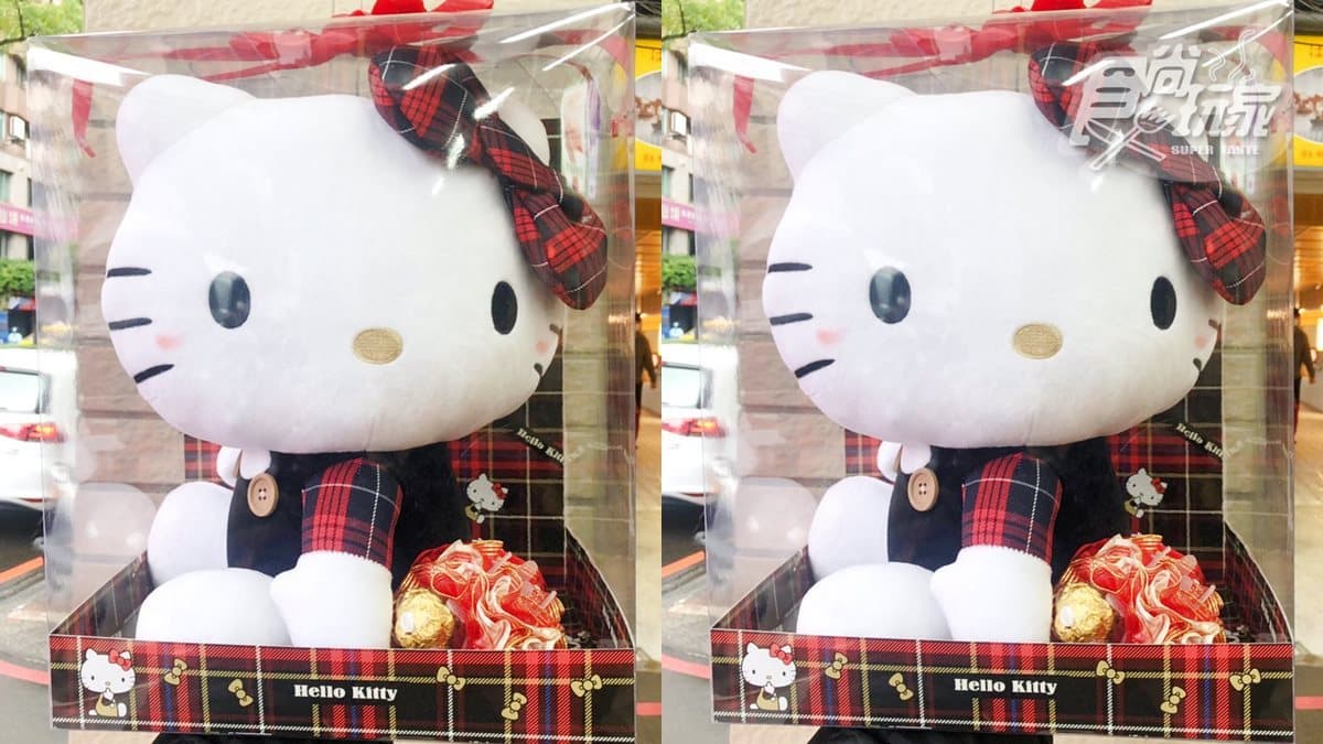 快衝小七！4款金莎情人節限定先搶Hello Kitty後背包，還能當抱枕