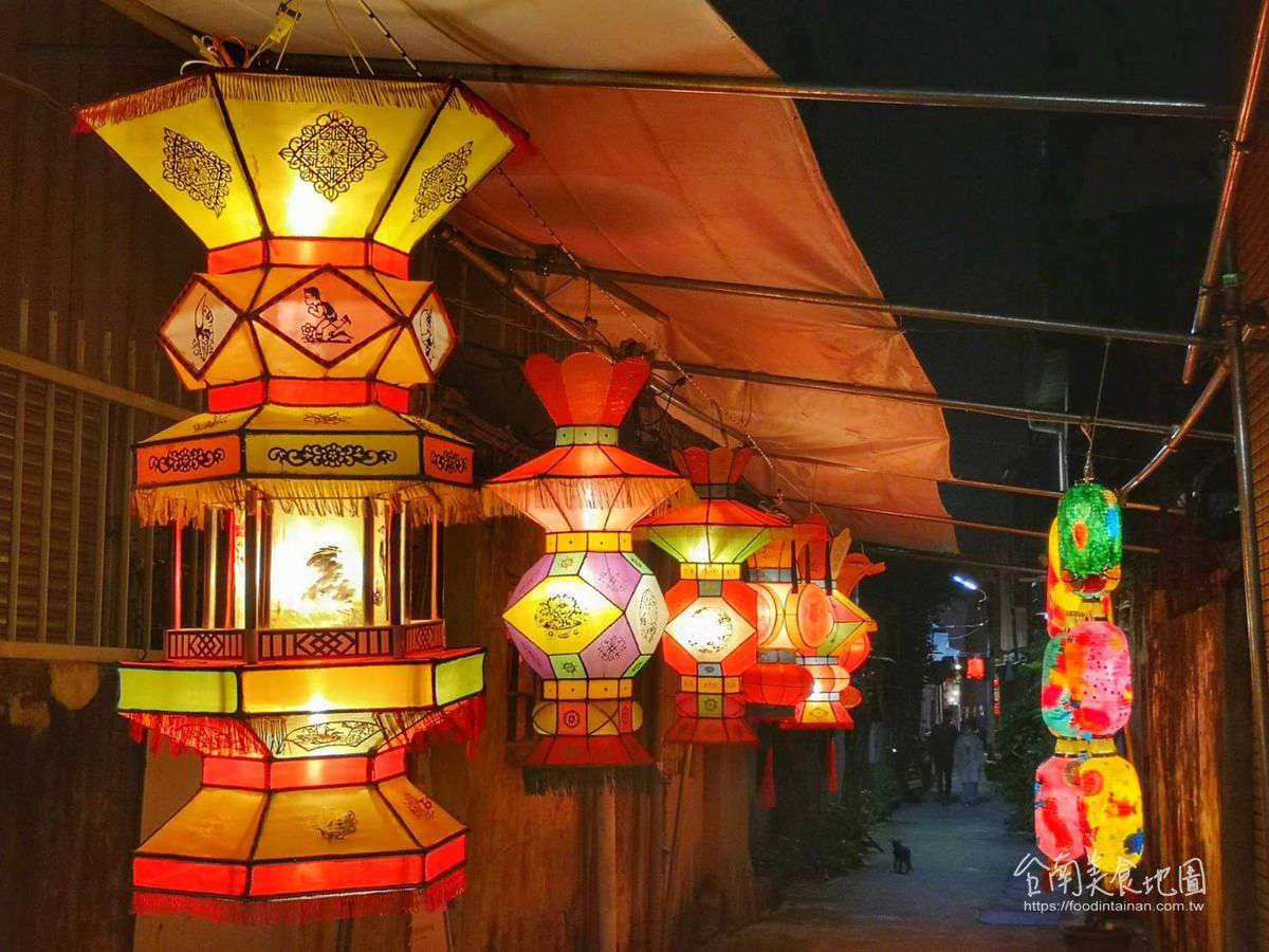 看燈會衝台南！「神農街花燈」處處是網美牆，「成功燈會」找Q版國姓爺燈籠 