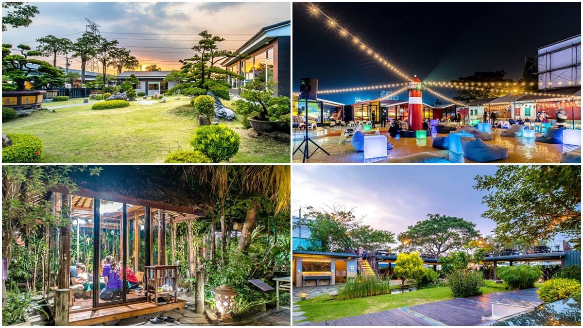 IG熱搜！高雄7間美拍庭園餐廳：紅燈塔露天座、300坪日式造景、台版小泰國