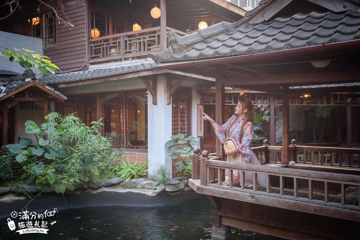 美拍台版小江南！北中南5間「超仙」庭園餐館：夢幻水上步道、仿宋金殿