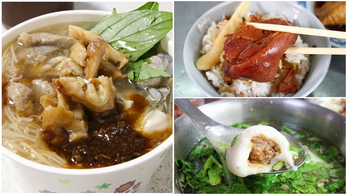 部落客爆料！台中第五市場周邊必吃7家：Q軟焢肉飯、50年紅茶冰、九層塔麵線
