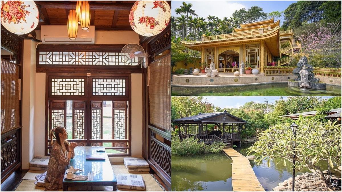 美拍台版小江南！北中南5間「超仙」庭園餐館：夢幻水上步道、仿宋金殿