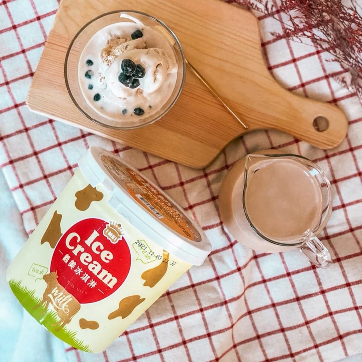 整桶抱回家！義美最新「珍珠奶茶冰淇淋」，500g重量桶百元出頭爽吃