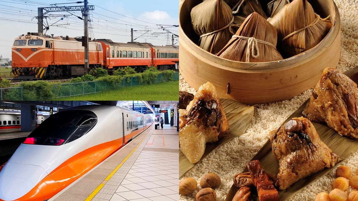 搭高鐵、台鐵這時能「脫口罩」！端午連假前有望「車廂內吃粽子」和便當