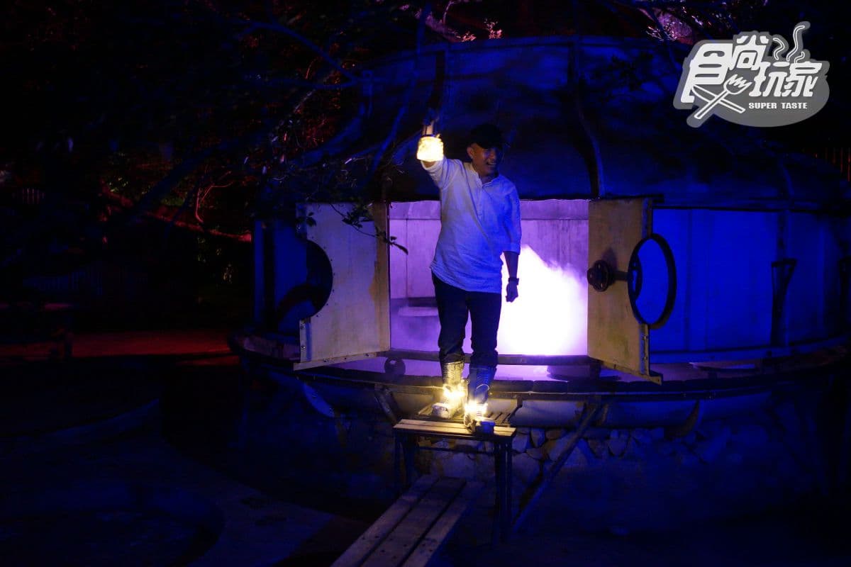 放生孩子瘋！苗栗勤美學新「太空夢遊」露營：夜間尋寶、KTV澡堂、太空艙入眠