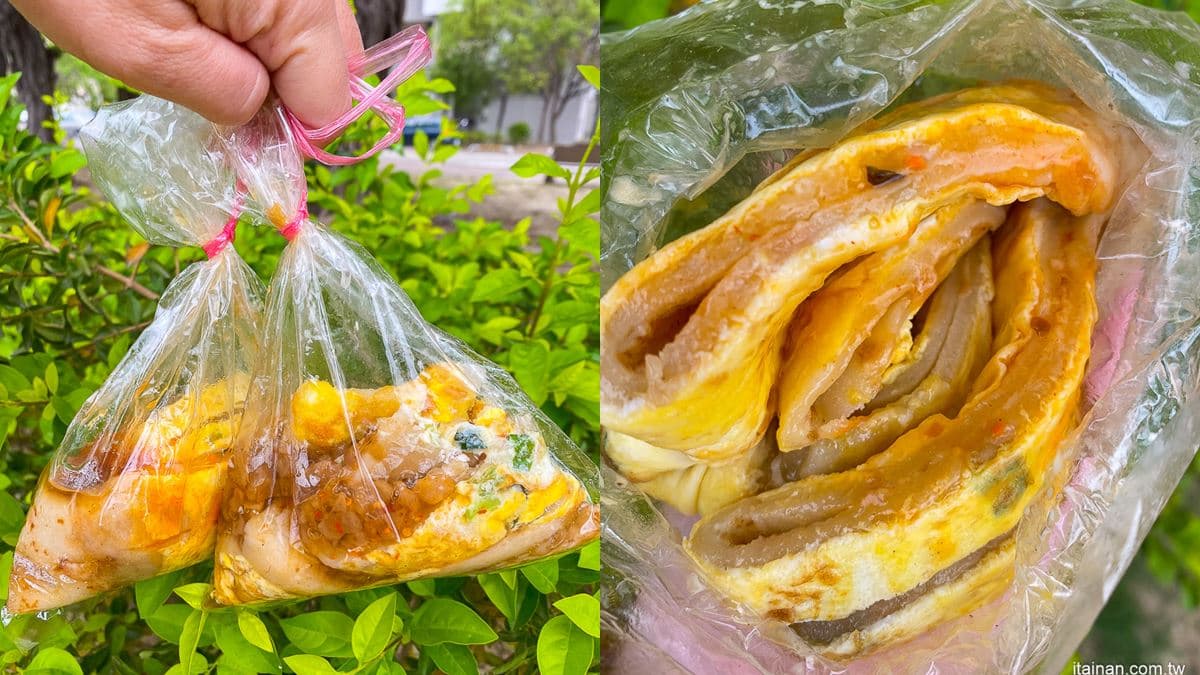 只賣3小時！台南無名早餐發財車必點粉漿蛋餅，隱藏吃法加這個更唰嘴