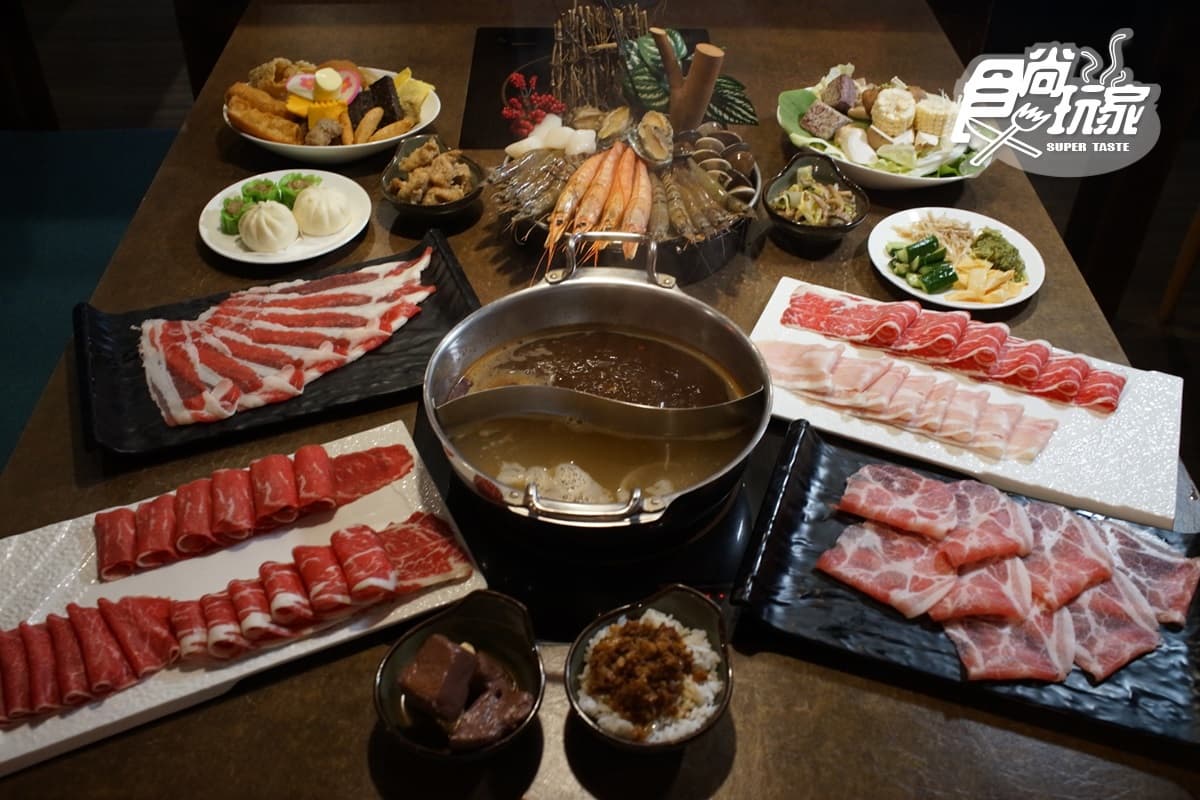 399元火鍋吃到飽！全台首家「火鍋美術館」狂涮肉片加碼鹹酥雞、泰奶冰吃起來